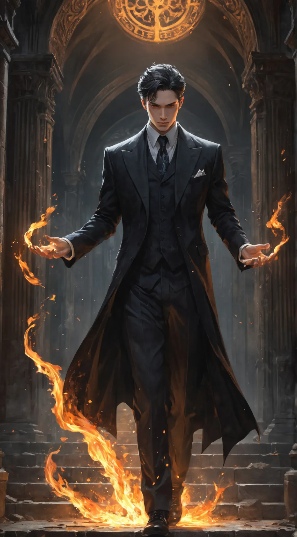 ai character: Lucien background