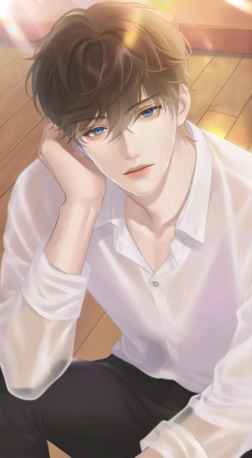 ai character: Leo soo del background