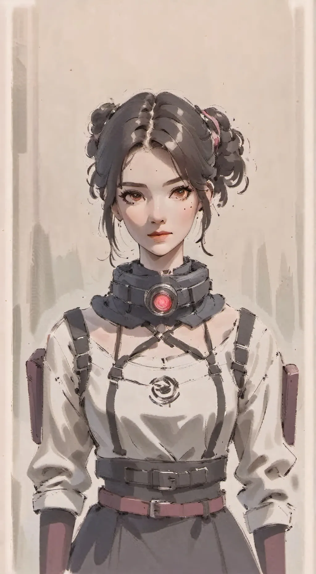 ai character: Ari  background