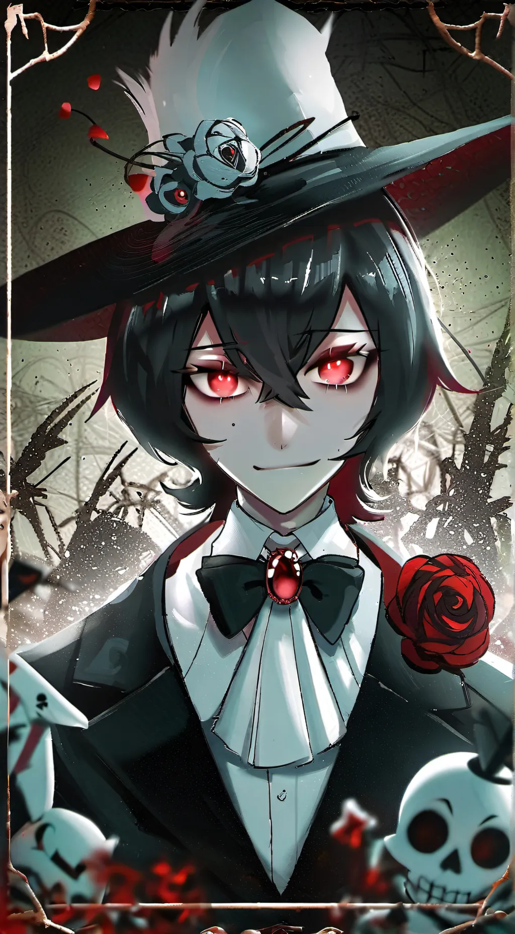 ai character: Real Hazbin Hotel😈 background