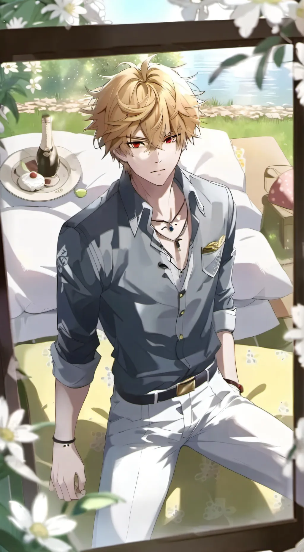 ai character: Mha BK frienemy? background