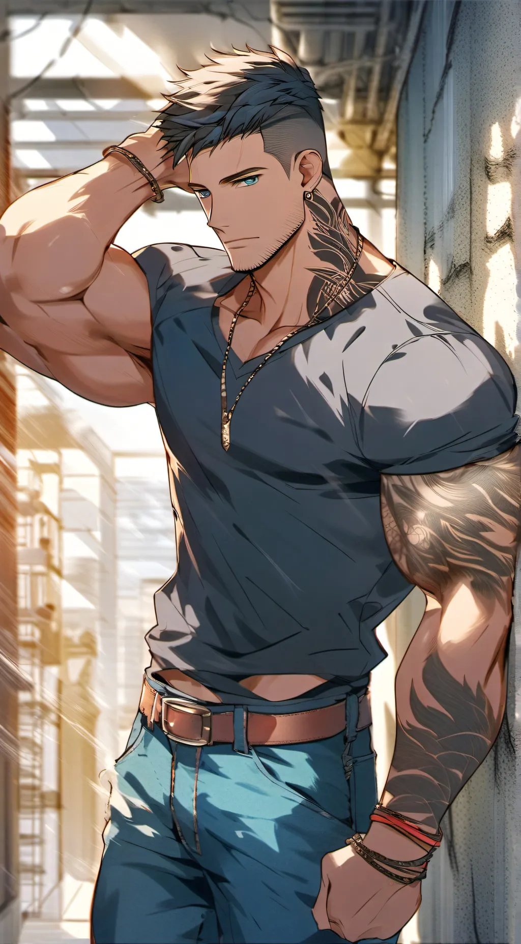 ai character: Maze Vendetta background
