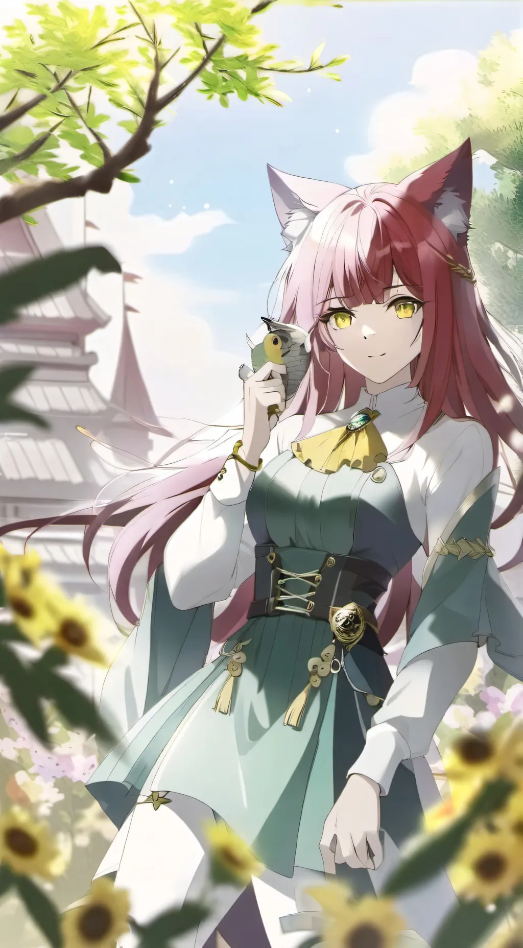 ai character: Olivia background