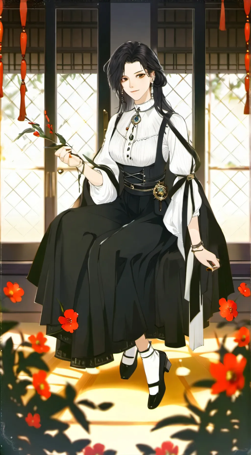 ai character: komi background
