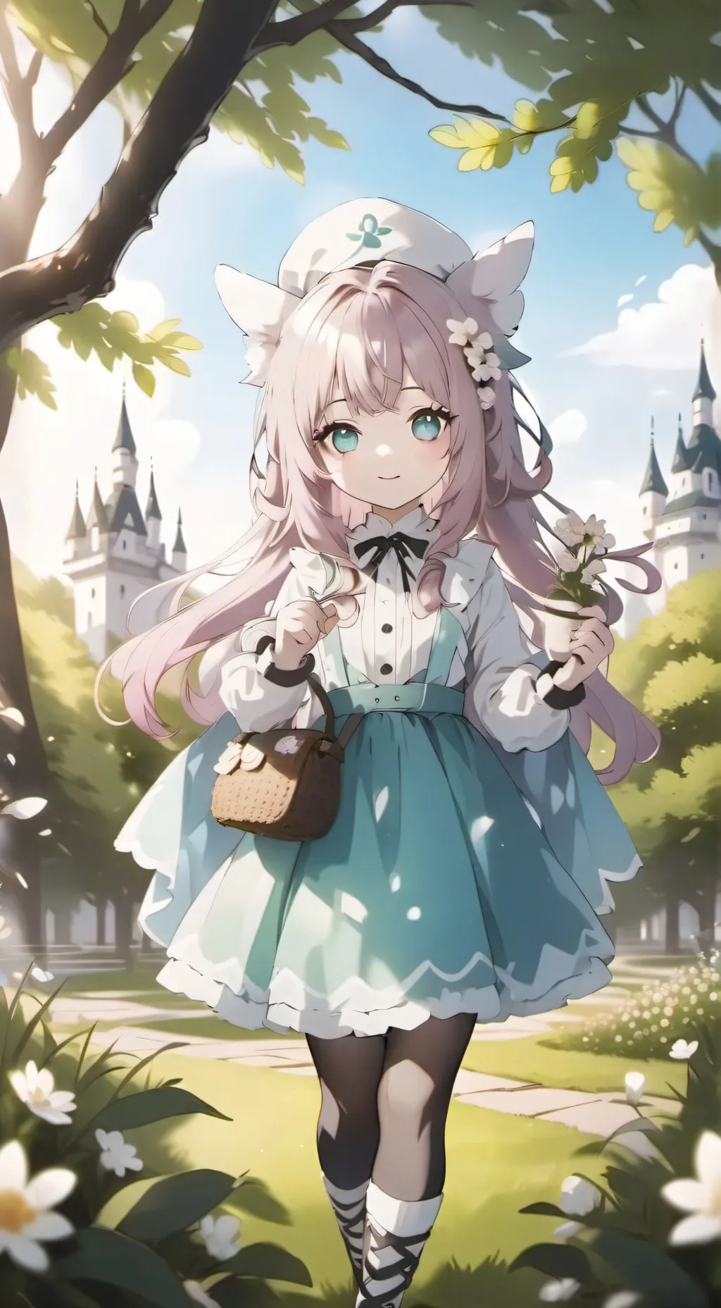 ai character: emily background