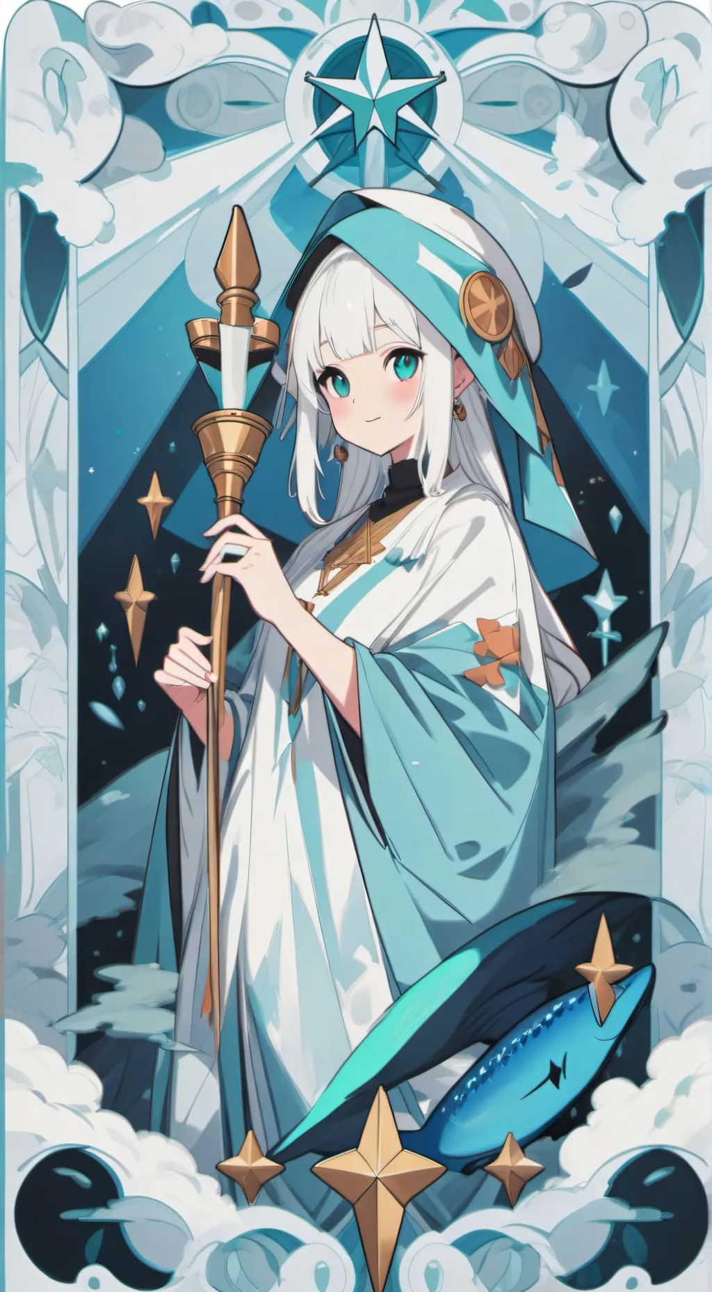 ai character: sofia background
