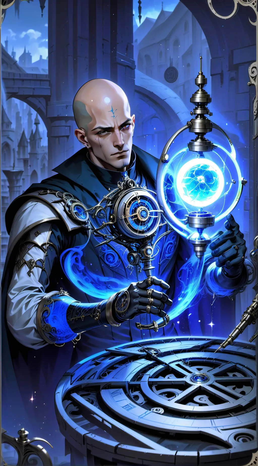 ai character: Thorne Blackwell background