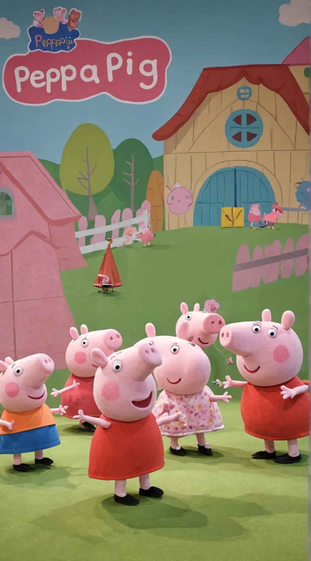 ai character: Peppa Pig Live! background