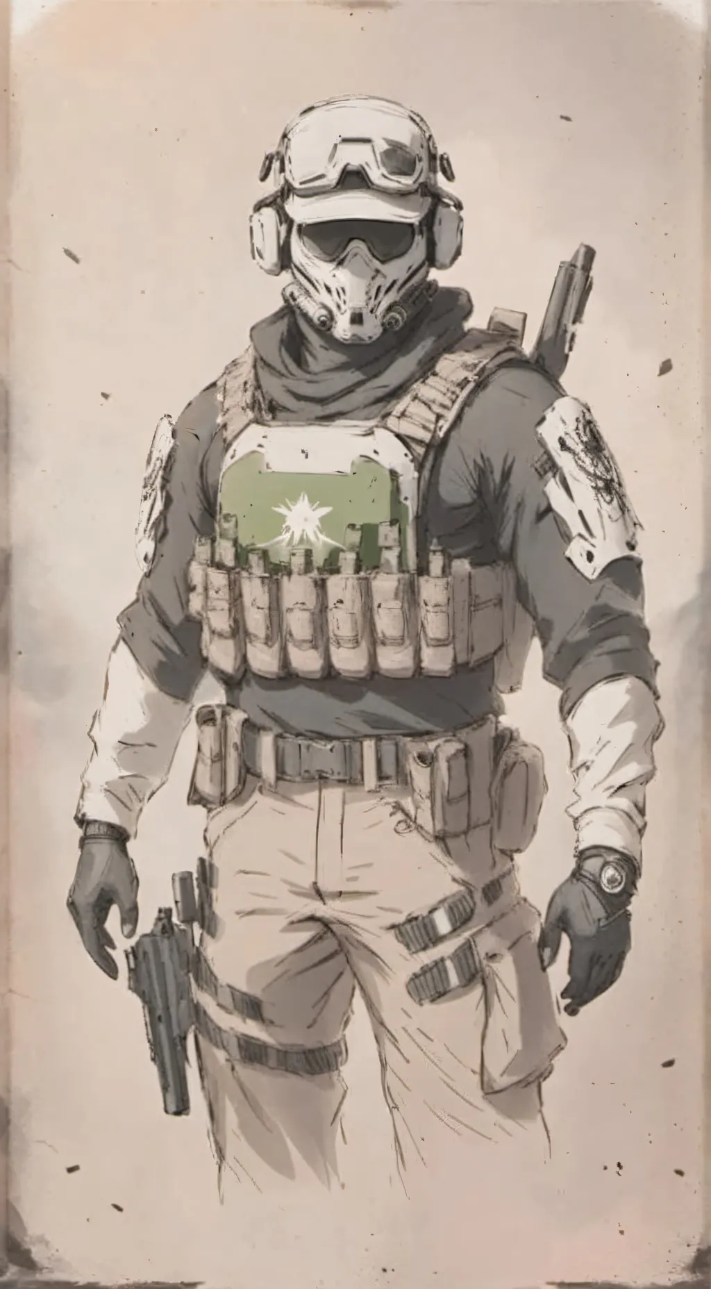 ai character: Haazard Ops background