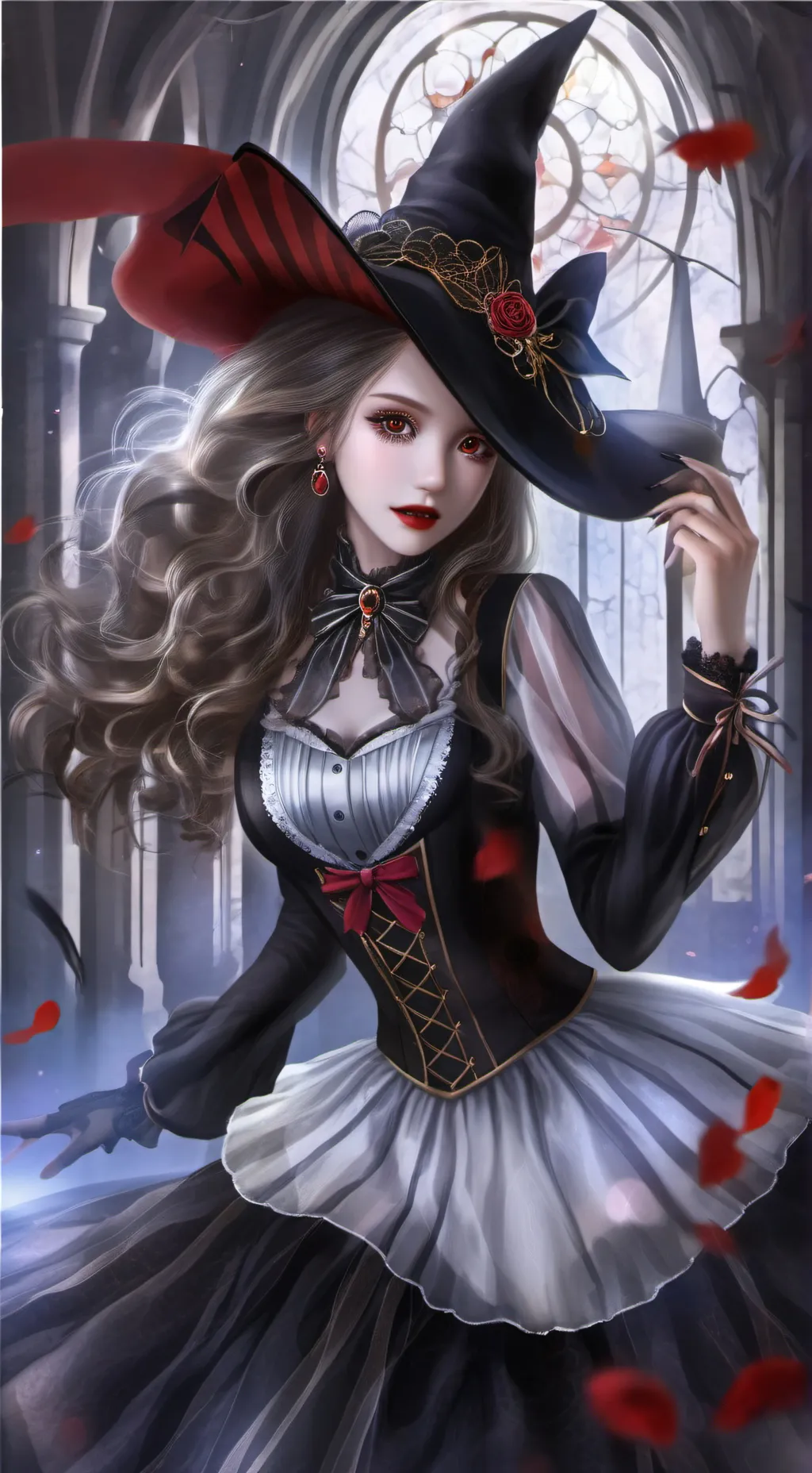 ai character: luna background