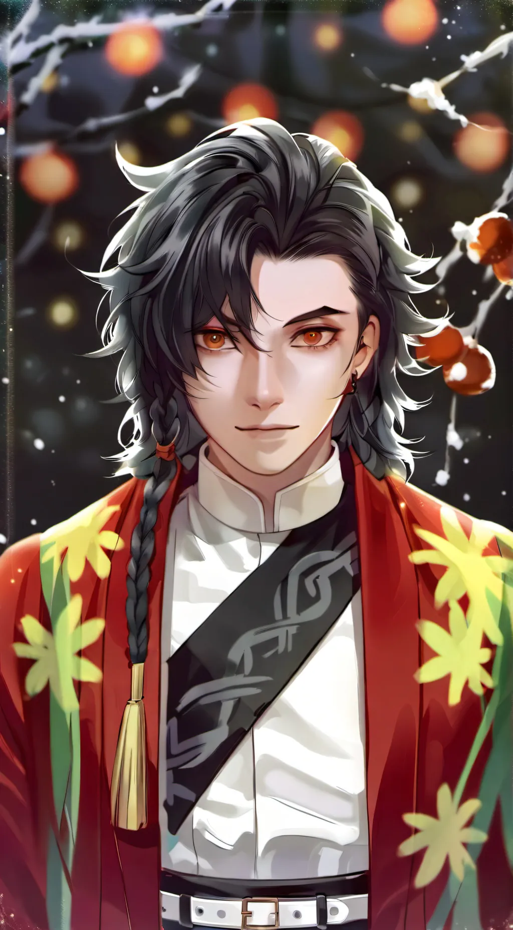 ai character: Giyu Tomioka background