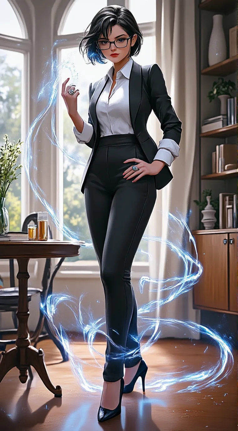 ai character: Millie  background