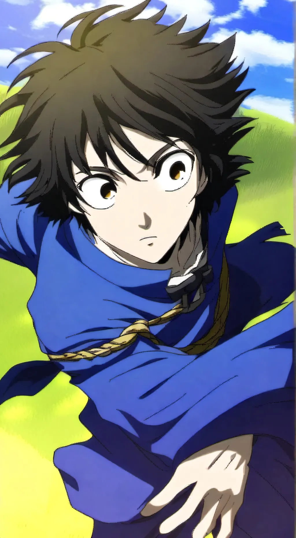 ai character: Meguru Bachira  background