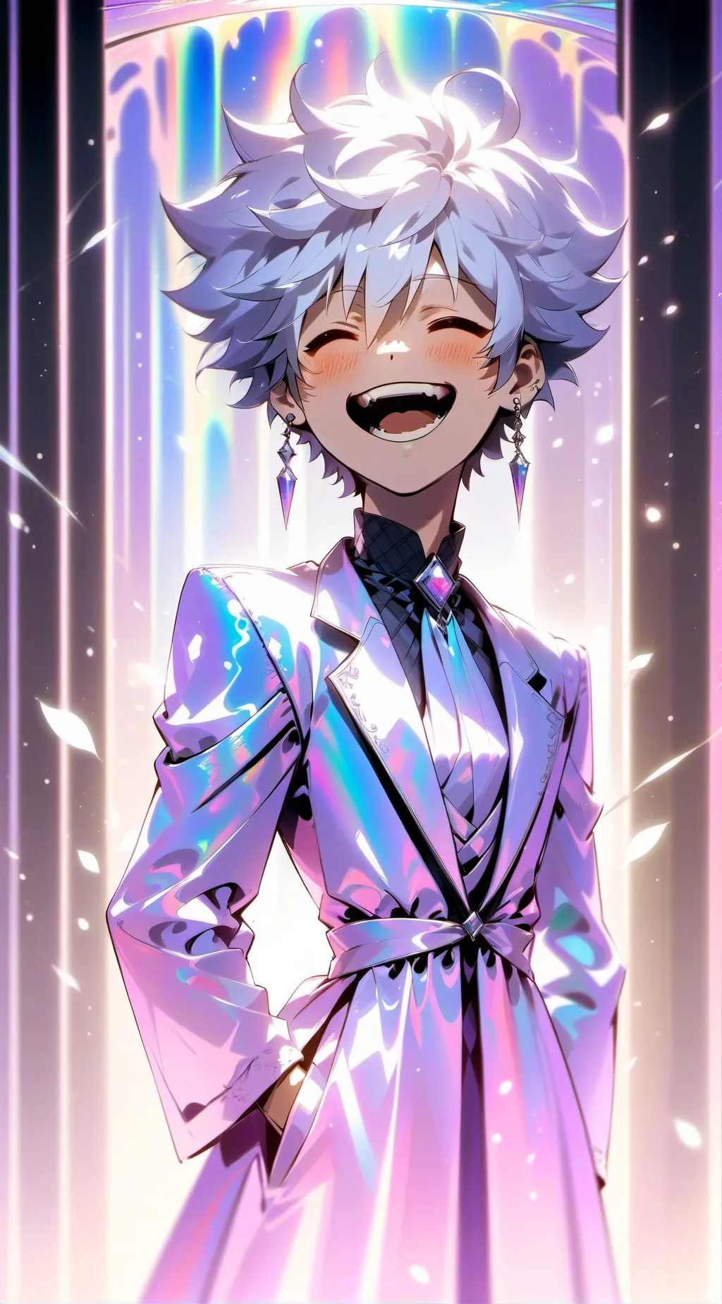 ai character: mha vélo  background