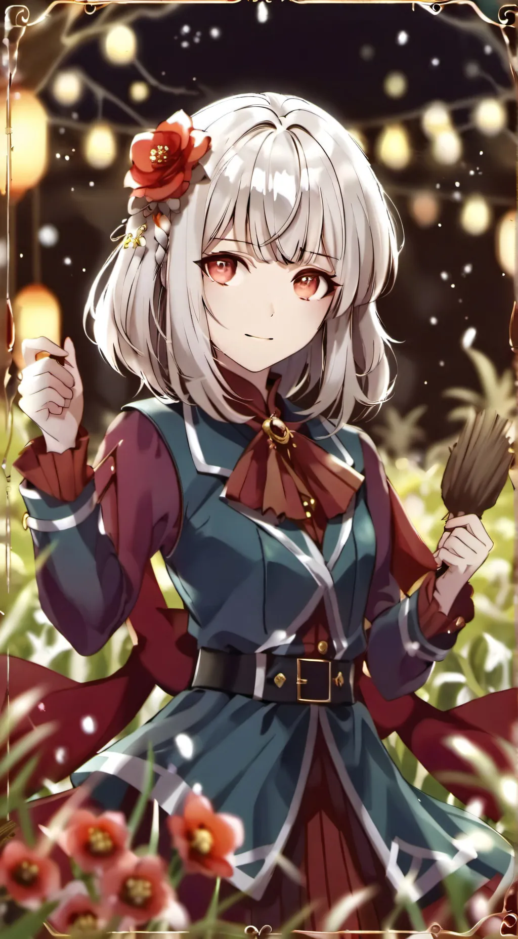 ai character: Ariana background