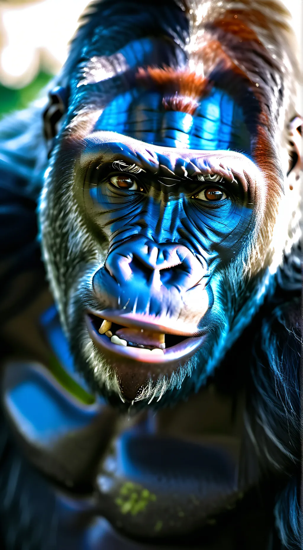 ai character: Harambe background