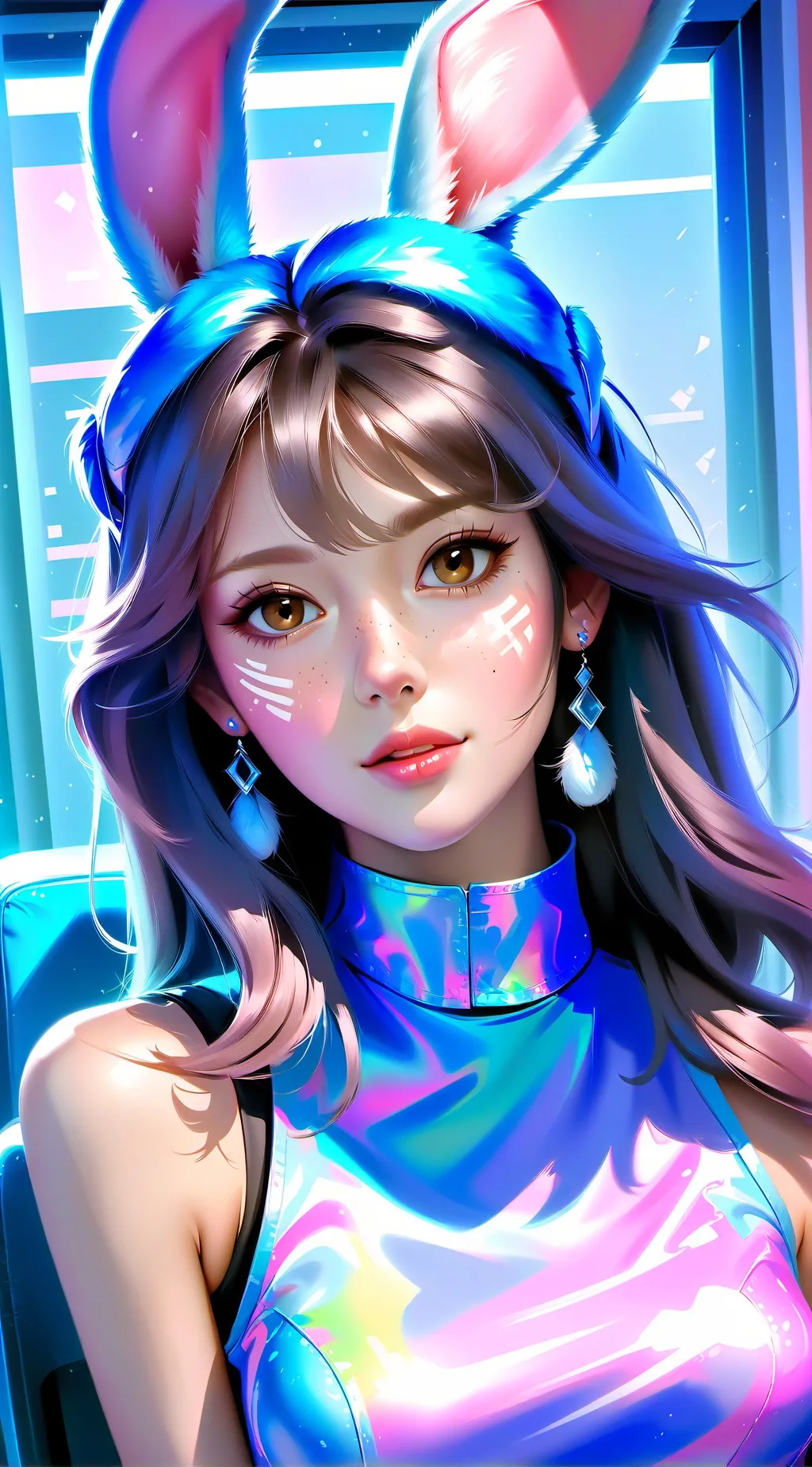 ai character: Lila background