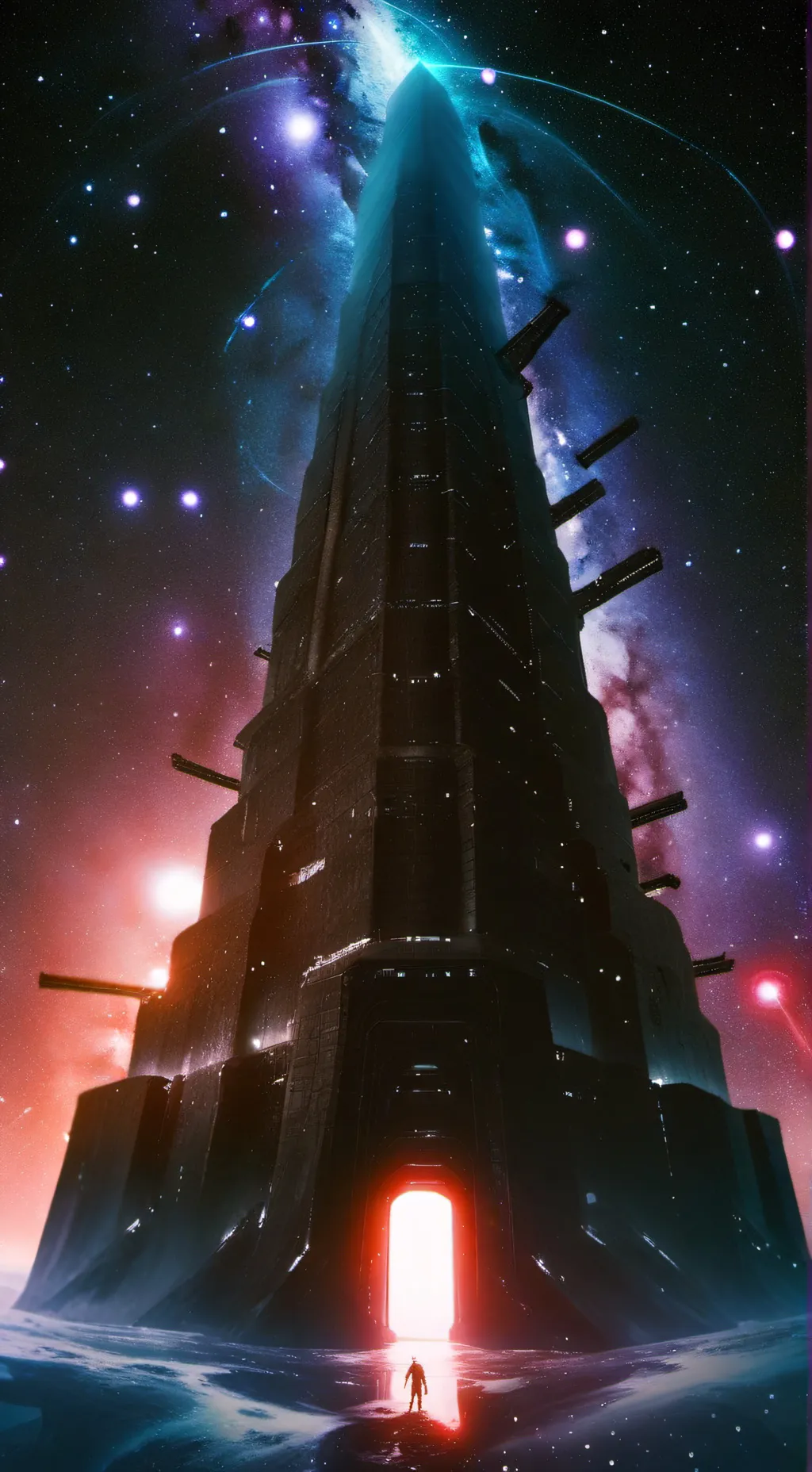 ai character: THE TOWER!!! background