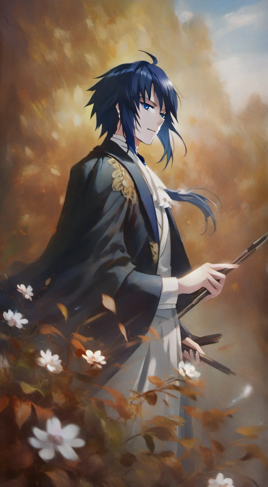 ai character: Tomioka Giyu background