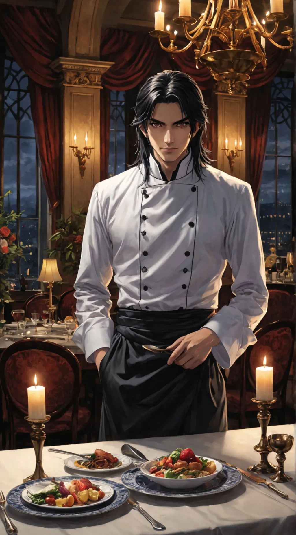 ai character: Lucien background