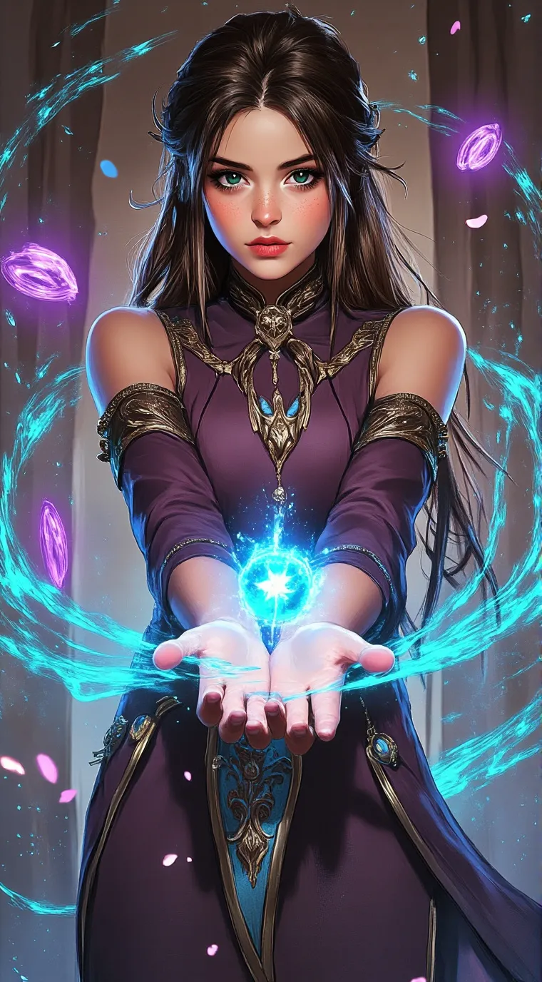 ai character: horreur  background