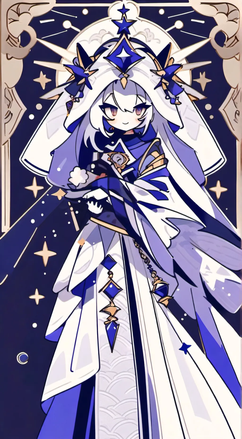 ai character: Shadow Milk Cookie background