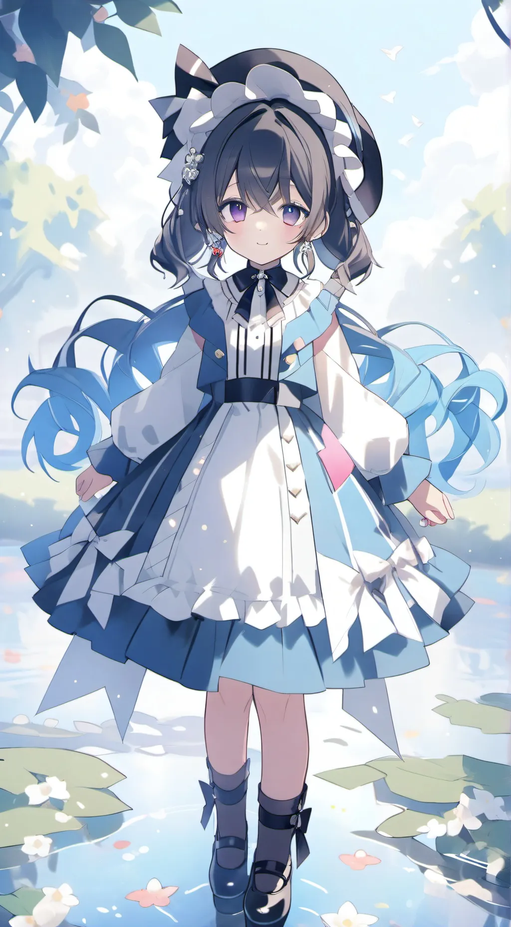 ai character: dw new toon background