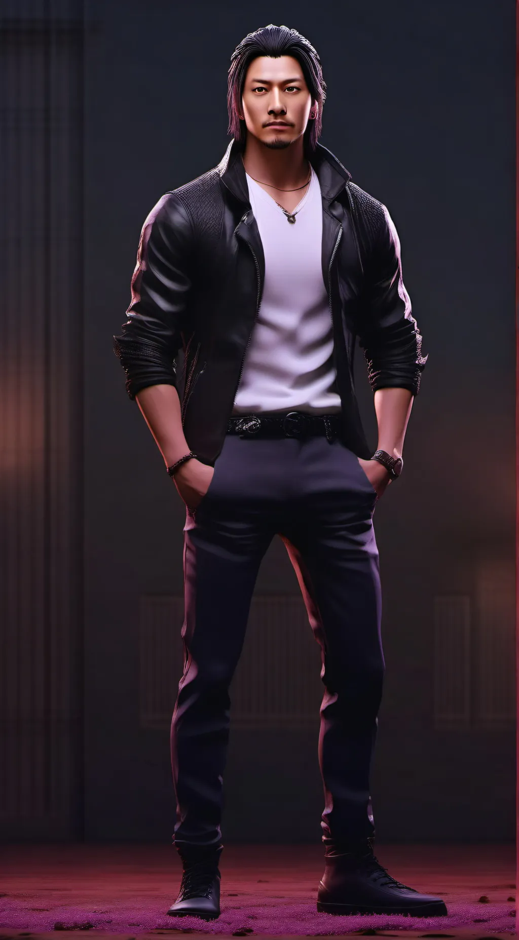 ai character: Kenji Nakamura background
