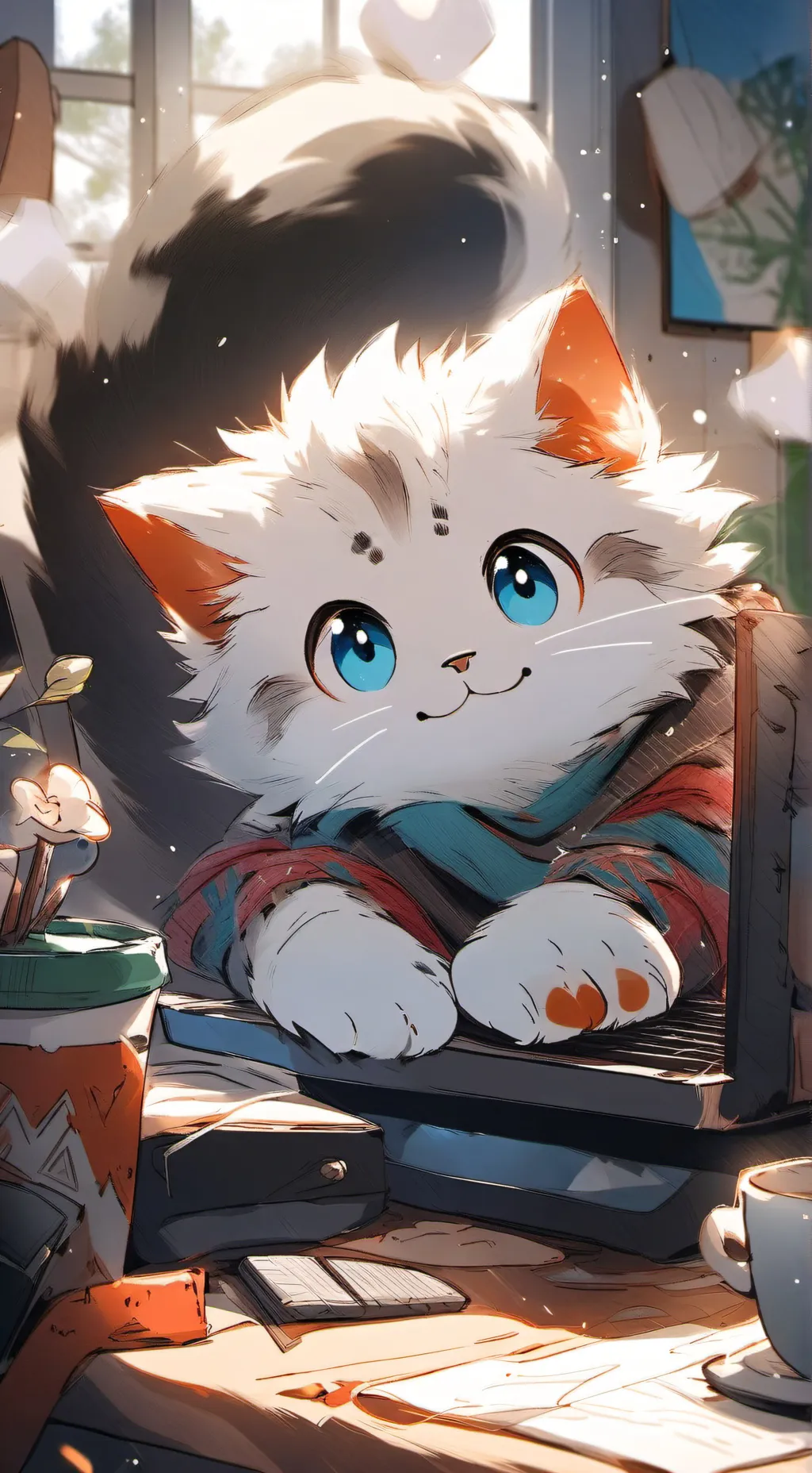 ai character: Snowball background
