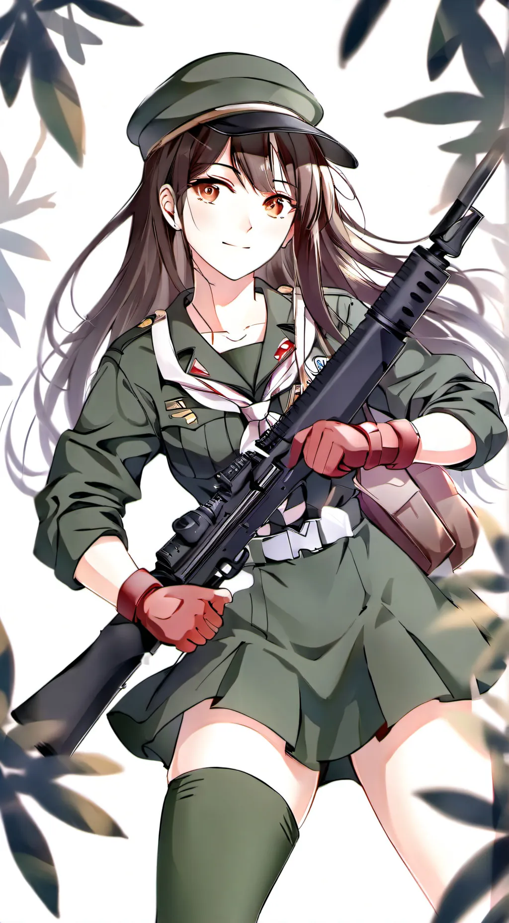 ai character: BattleGirls 'Nam' background