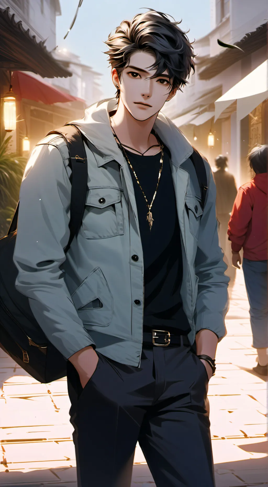 ai character: Nathaniel background