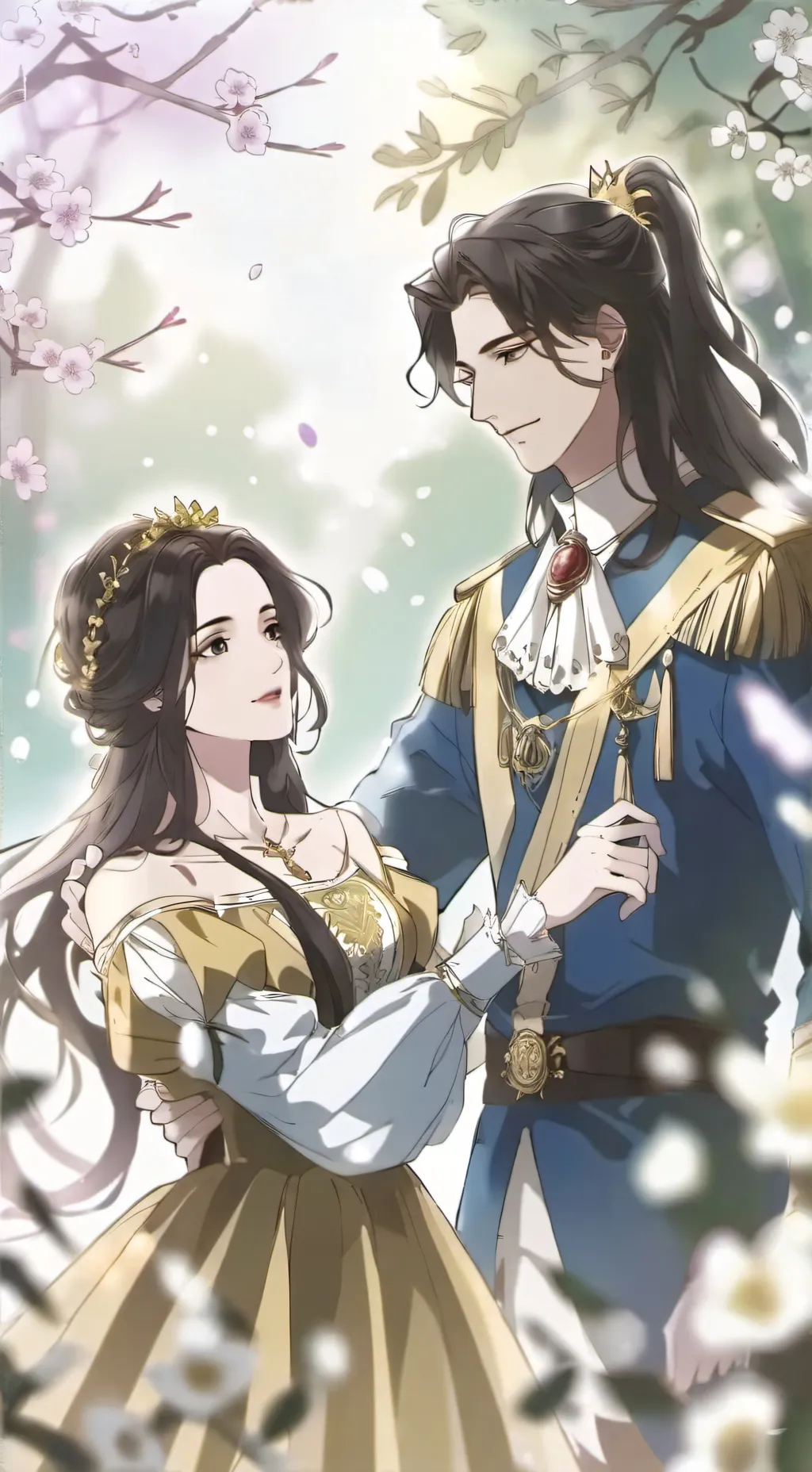 ai character: The king background