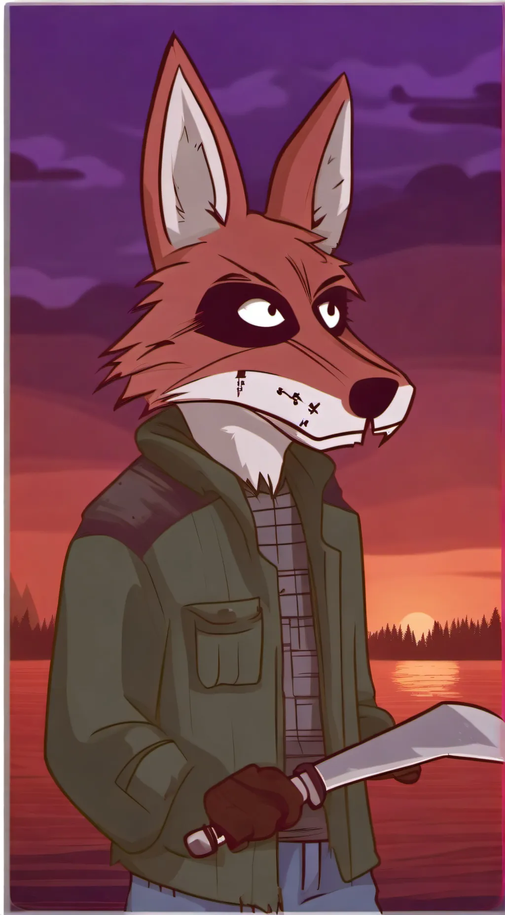 ai character: Jason [Furry Ver.] background