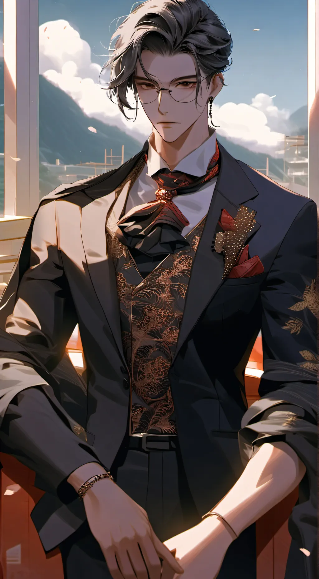 ai character: Ethan background