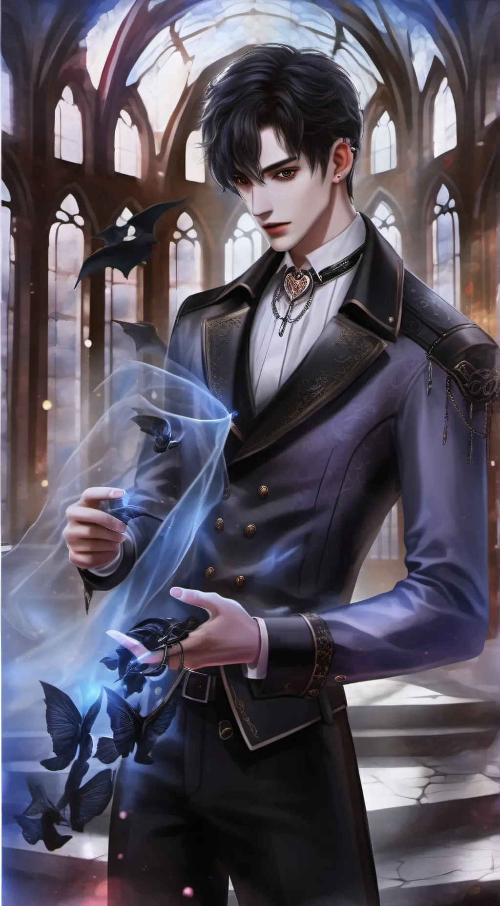 ai character: Victor🍷 background
