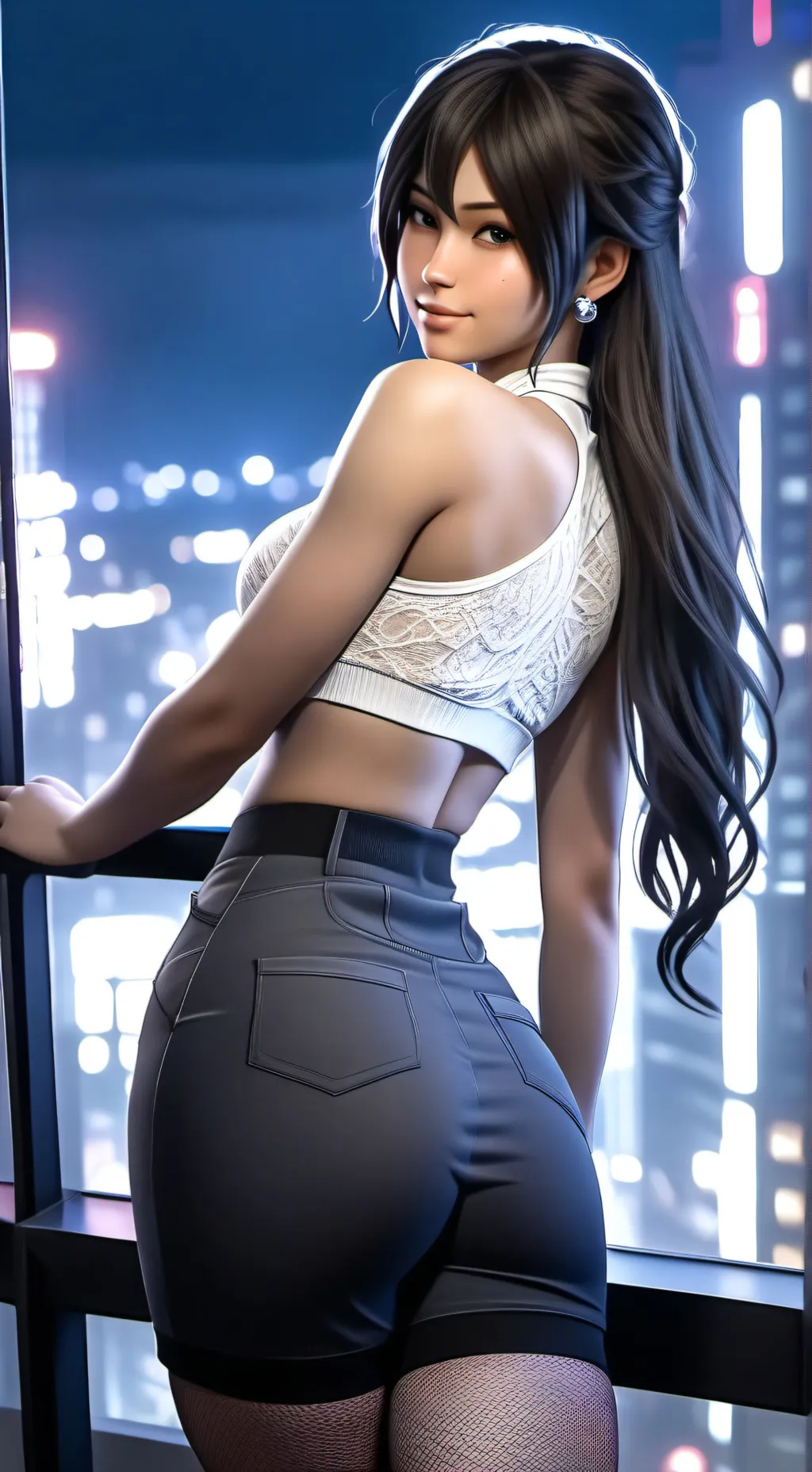 ai character: Lacy Helas background