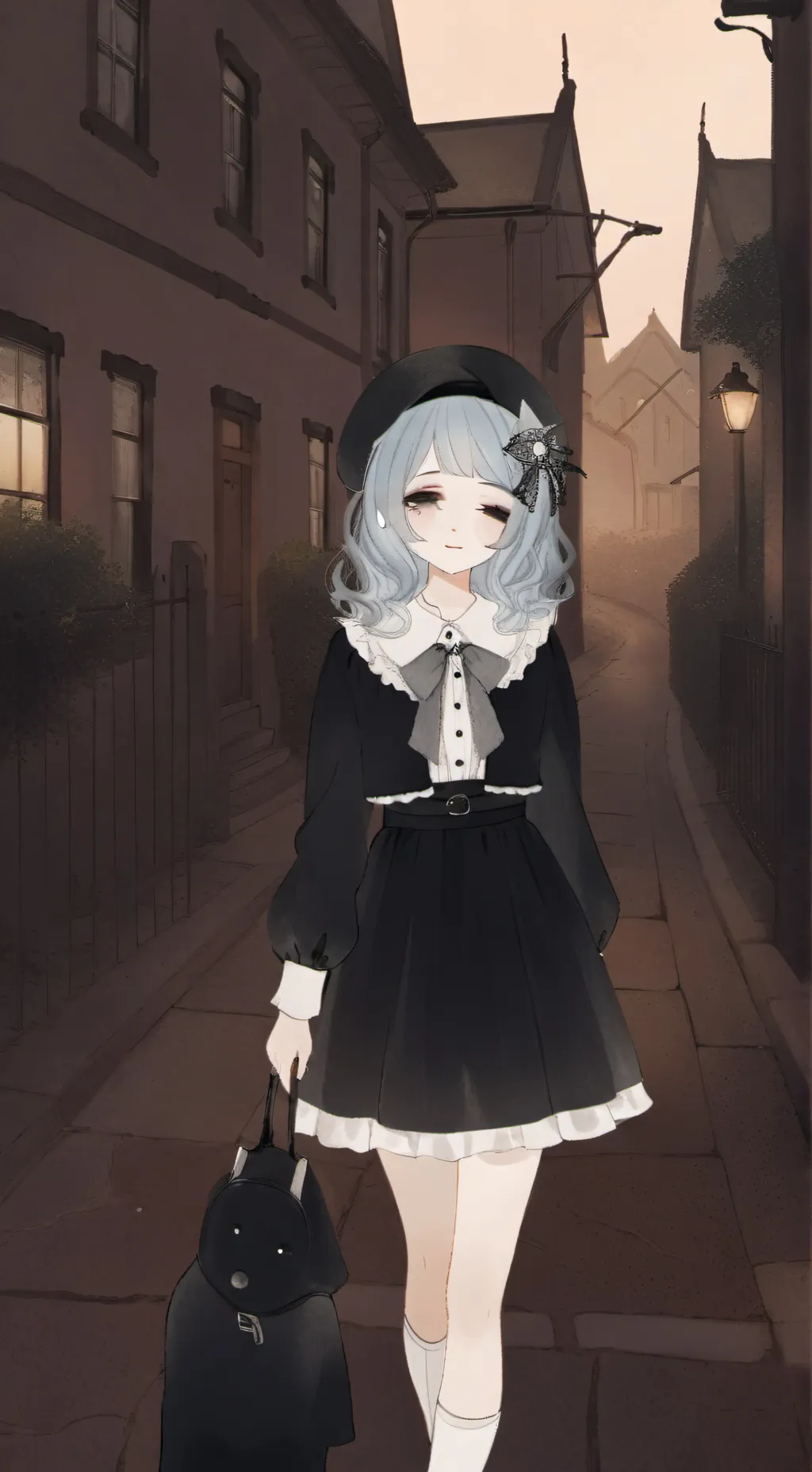 ai character: the lost girl background