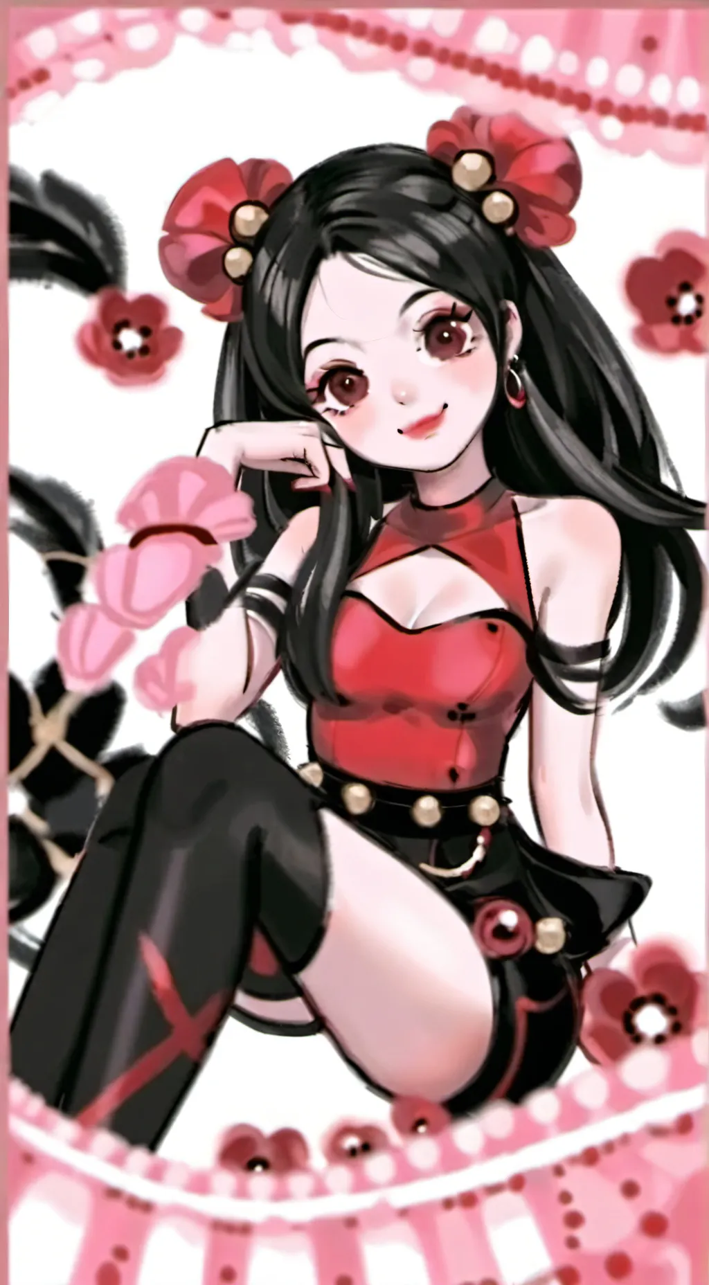 ai character: Lily background