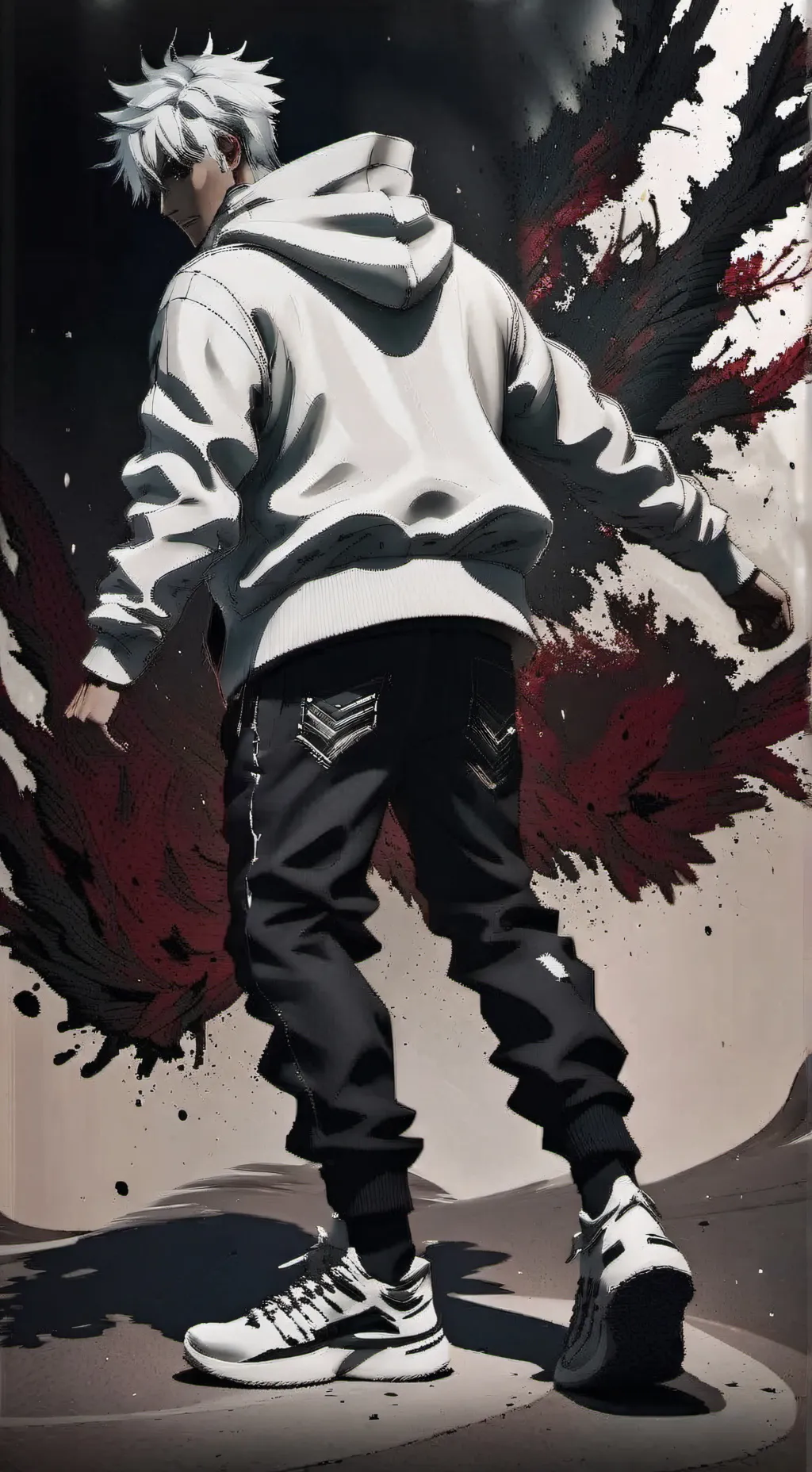 ai character: Kaz Moore background