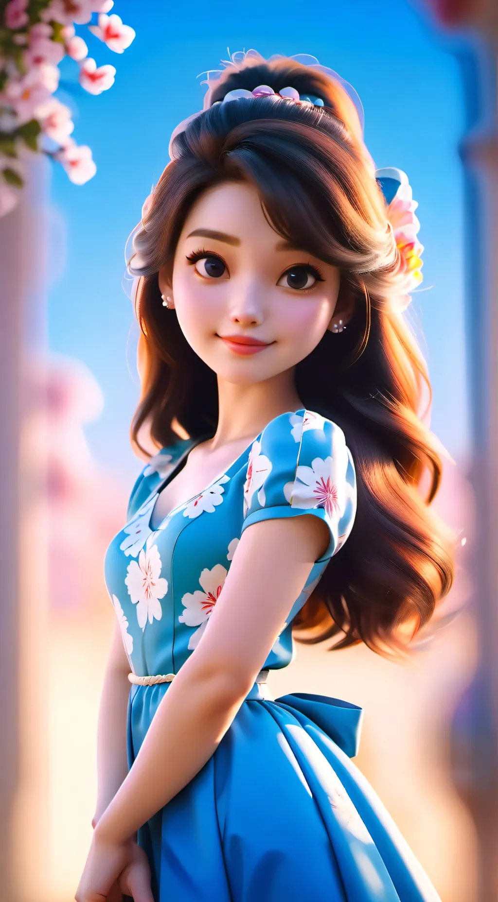 ai character: Mia background