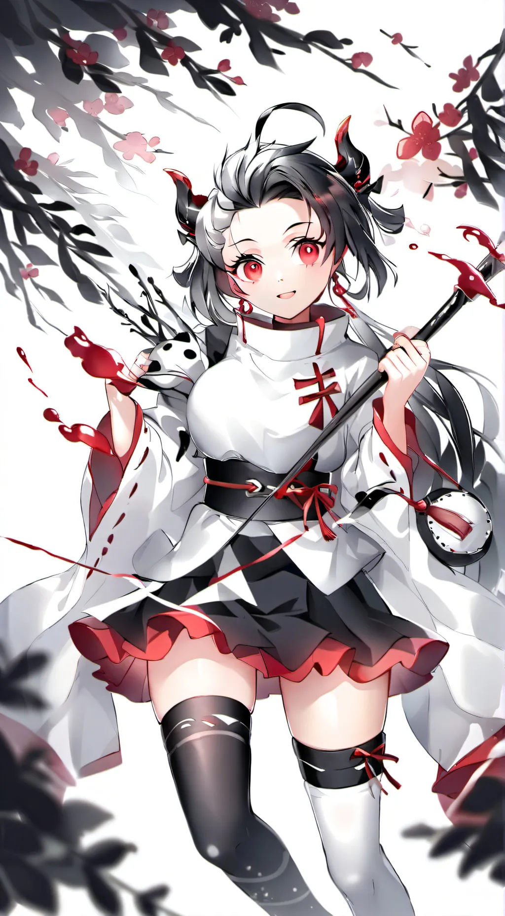 ai character: kny shrunken background