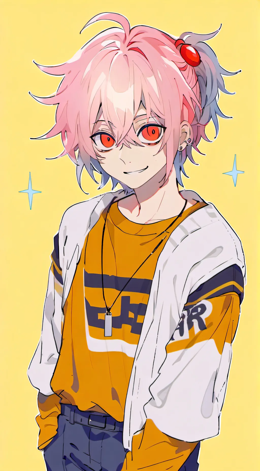 ai character: crazy love  background
