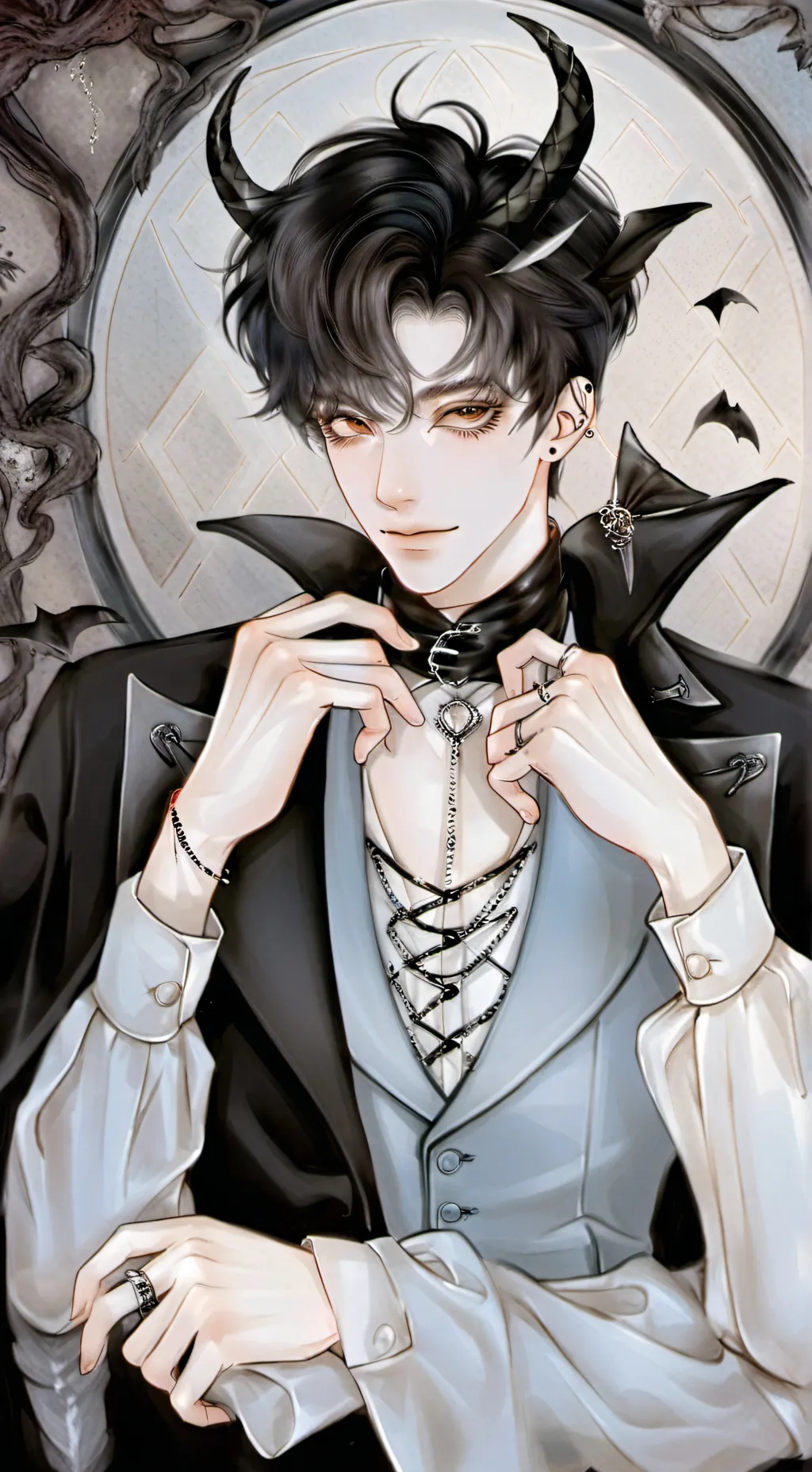 ai character: Aiden  background