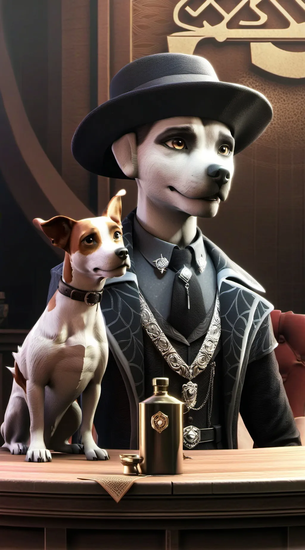 ai character: perroja background