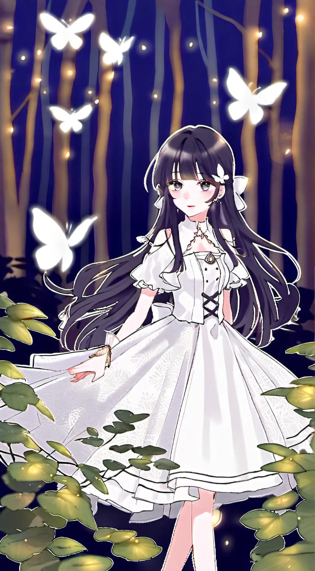 ai character: Lily background