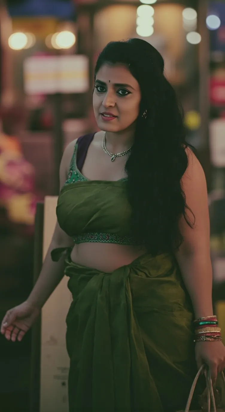 ai character: Anupama  background