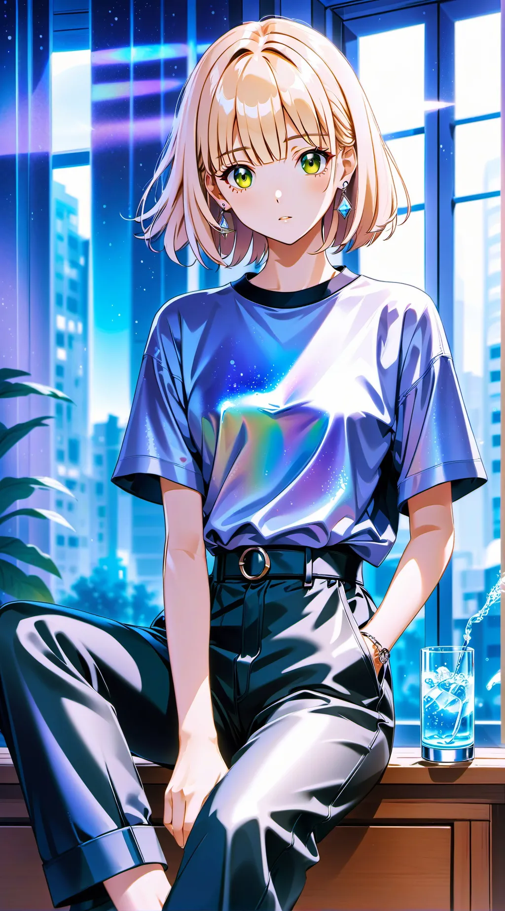 ai character: Lila  background