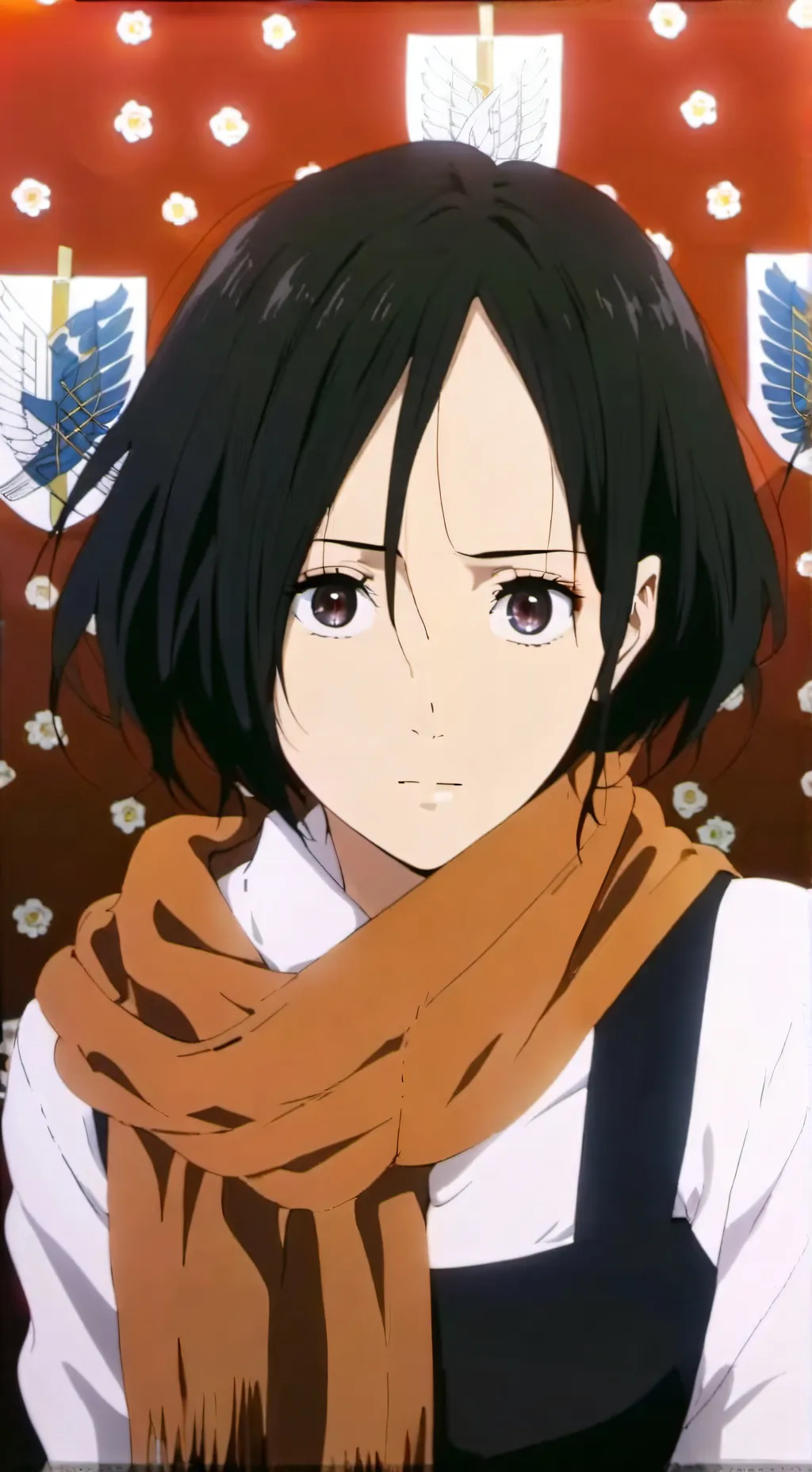 ai character: aot girls background