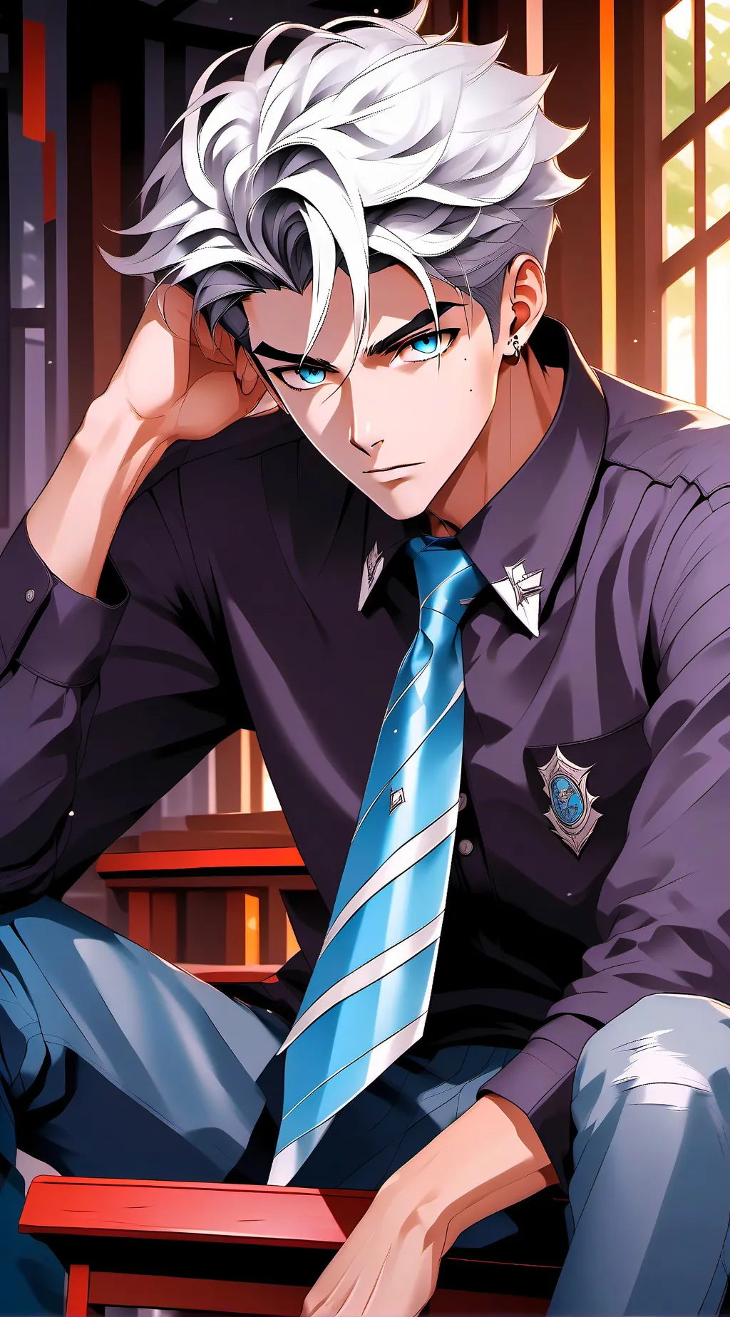 ai character: Noah background