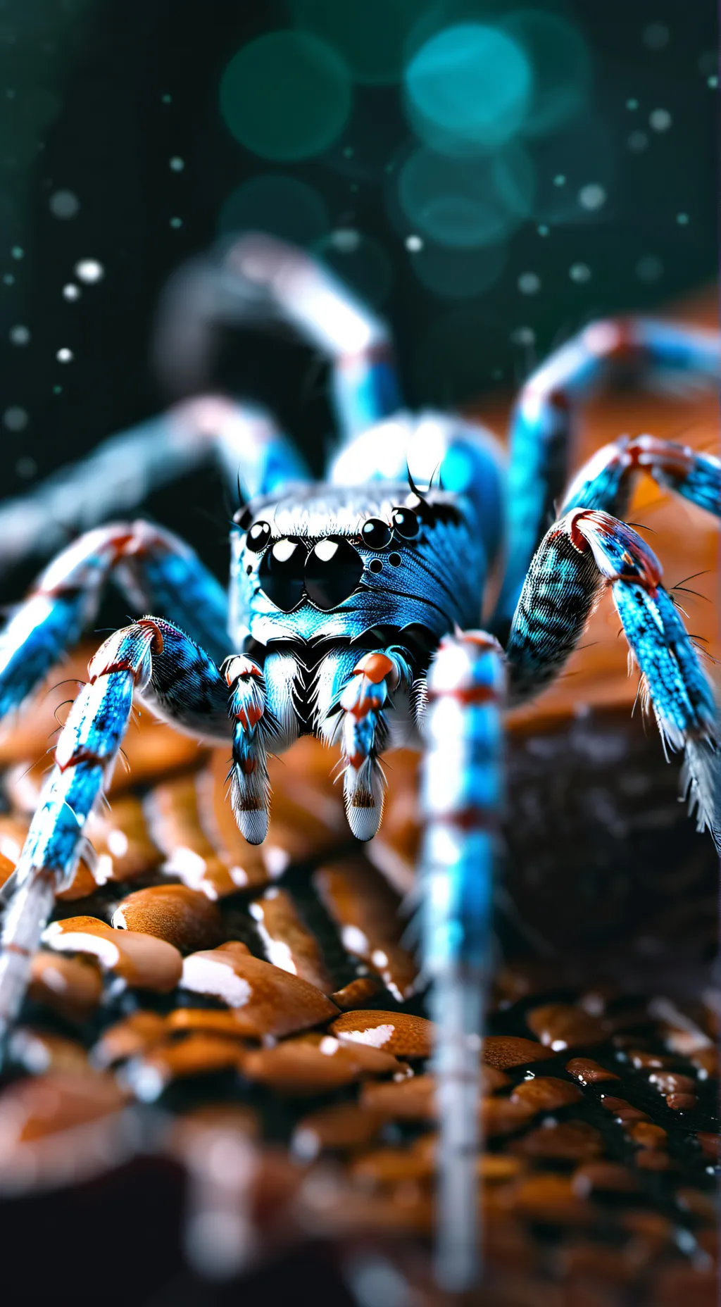 ai character: giant spider background